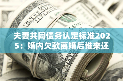 济南夫妻共同债务认定标准2025:婚内欠款离婚后谁来还? 济南夫妻共同债务认定标准2025:婚内欠款离婚后谁来还?