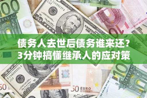济南债务人去世后债务谁来还？3分钟搞懂继承人的应对策略